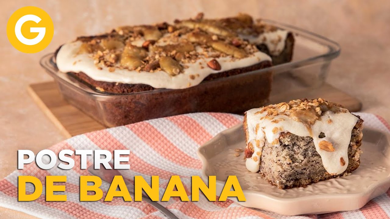 ¿Bananas añejas? ¡Aprovéchalas! POSTRE de BANANAS 🍌 de Estefi Colombo | El Gourmet