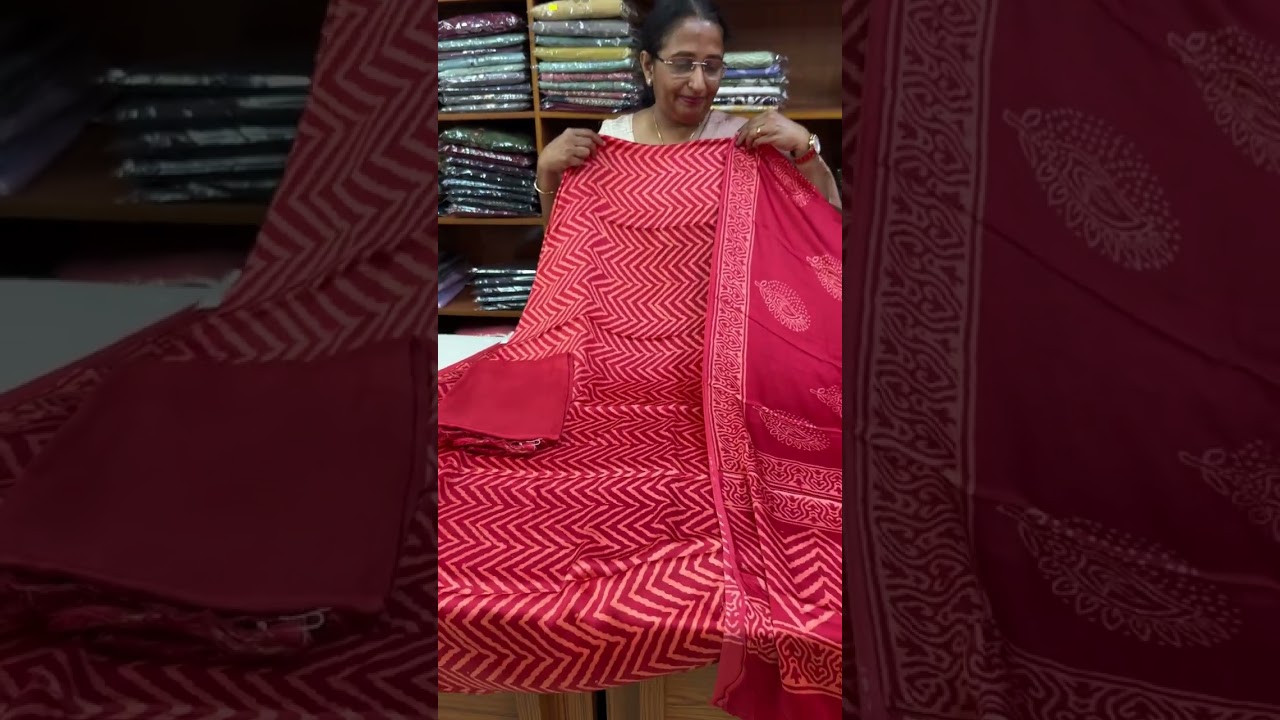 Pure Modal Churidar Materials Collections- WhatsApp to order 9074244276