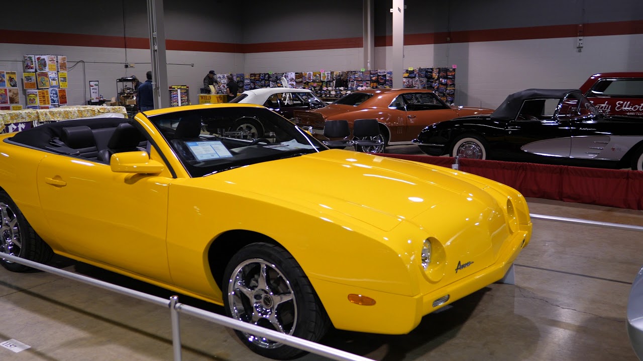 Avanti Mustang and Avanti Firebird at Muscle Car and Corvette Nationals MCACN