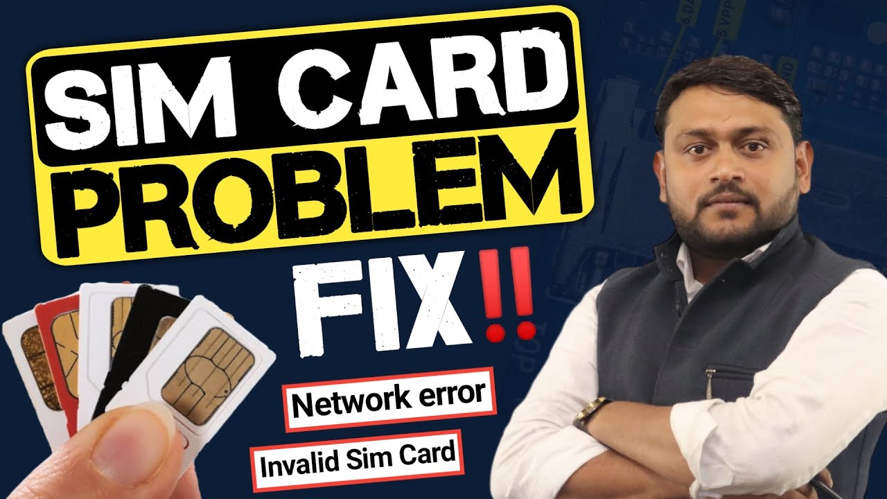 Sim Card Problem Fix | How to Fix Sim Card | @pankajkushwaha