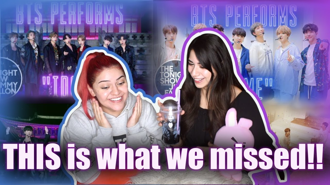 Sisters React to BTS (방탄소년단) on The Tonight Show BTS WEEK [DAYS 1 & 2]