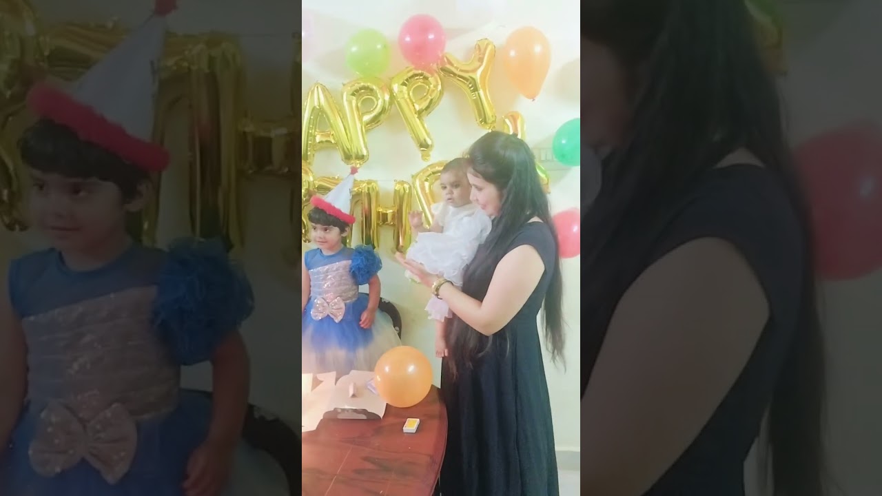Aanya ki Masti Apne birthday pr