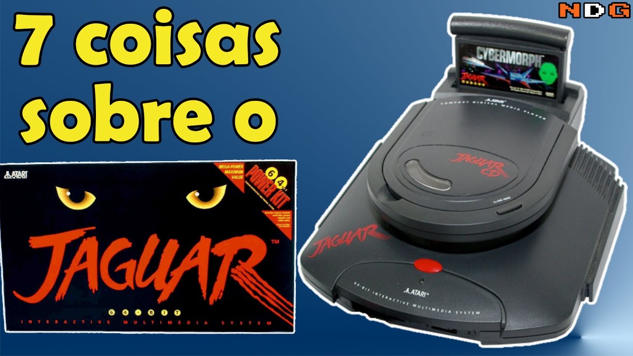 7 coisas sobre o Jaguar da Atari Curiosidades Nostalgicas