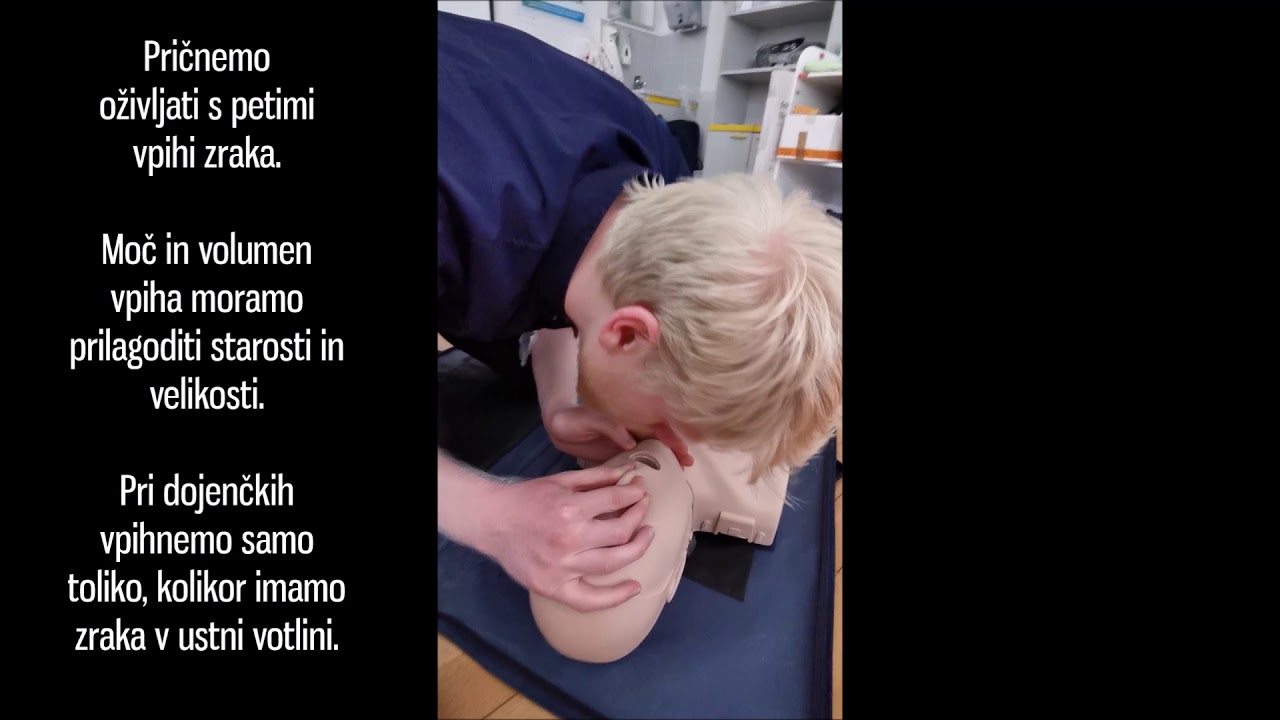 Temeljni postopki oživljanja otroka - CKZ ZD Izola | Marko Petrović, dipl. zdravstvenik