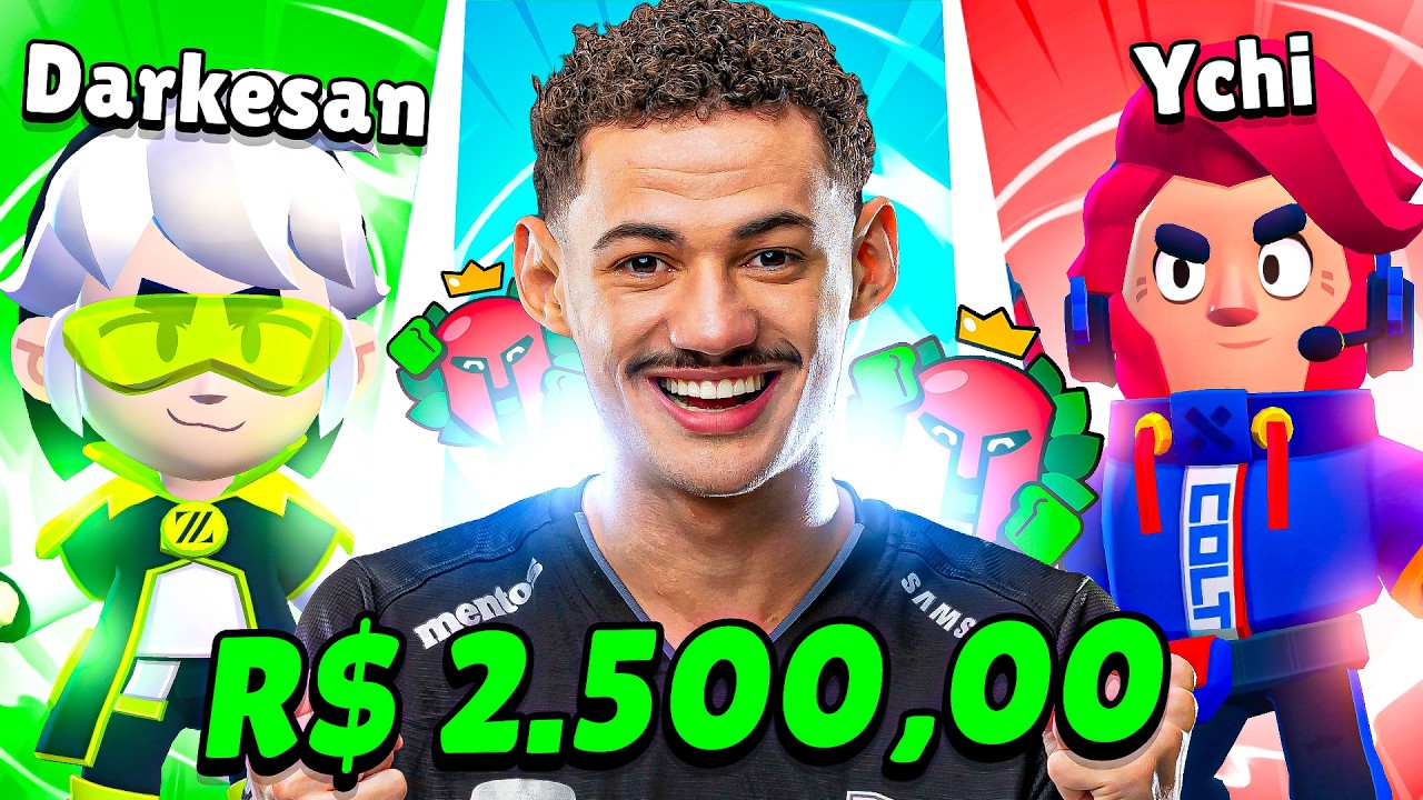 MATCHERINO VALENDO 2.500 R$ com meu NOVO TIME!