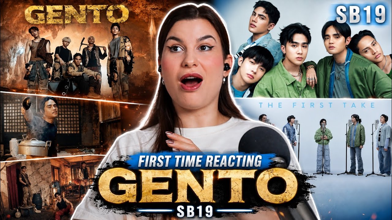 FIRST Time Hearing SB19 &ndash; GENTO (MV + THE FIRST TAKE) | REACTION 