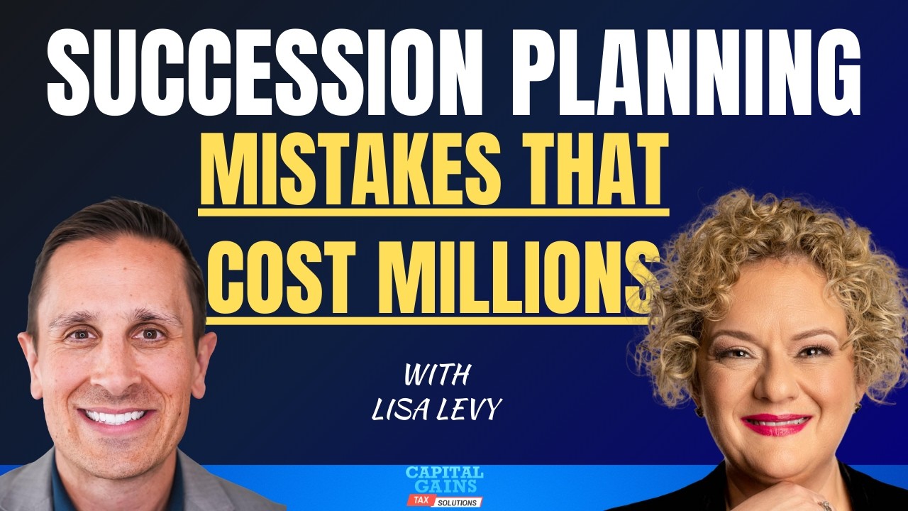 The $4X Exit Mistake: Why Founders Lose Millions Without a Succession Plan with Lisa Levy