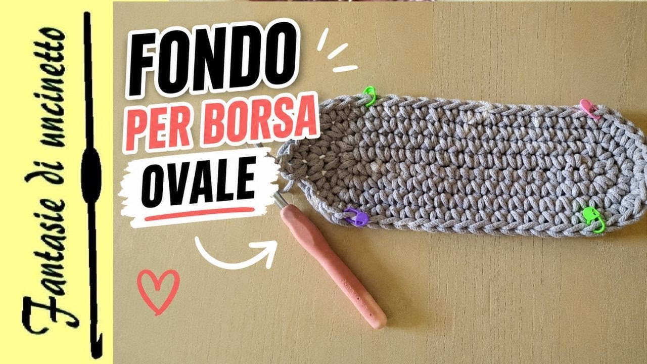 Base per borsa ovale