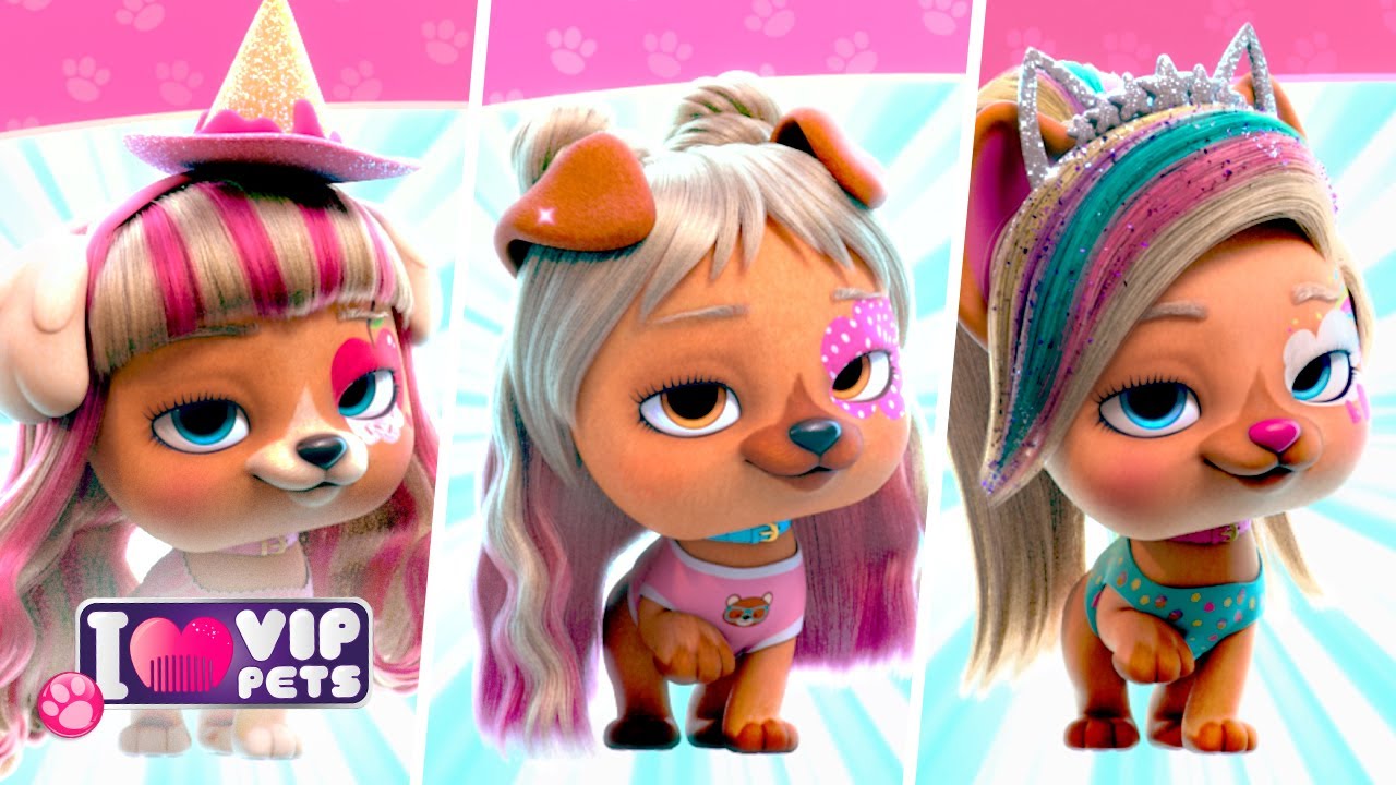 🤩 SP&Eacute;CIAL ALL Hairstyles 🤩 VIP PETS 🌈 COIFFURES STYL&Eacute;ES 💇🏼&zwj;♀️ &Eacute;pisodes Complets ✨💕 Dessins anim&eacute;s