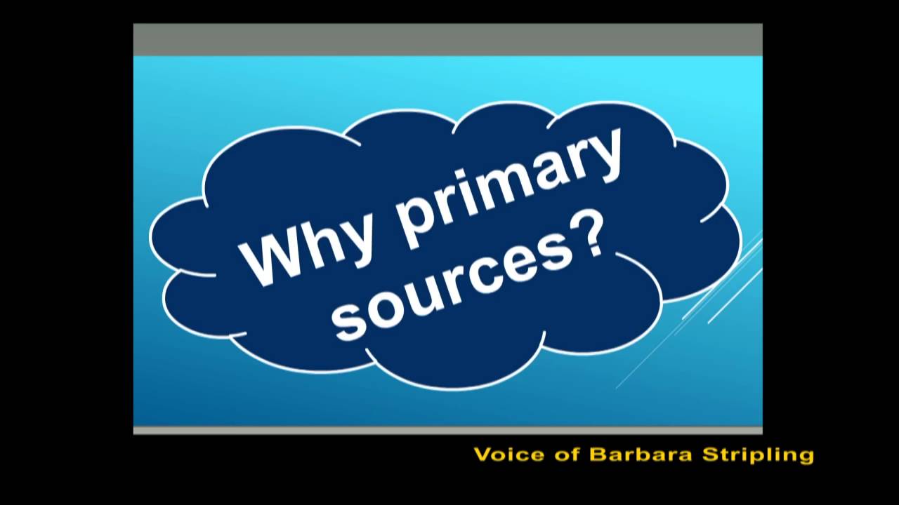 Provoking Inquiry Through Primary Sources