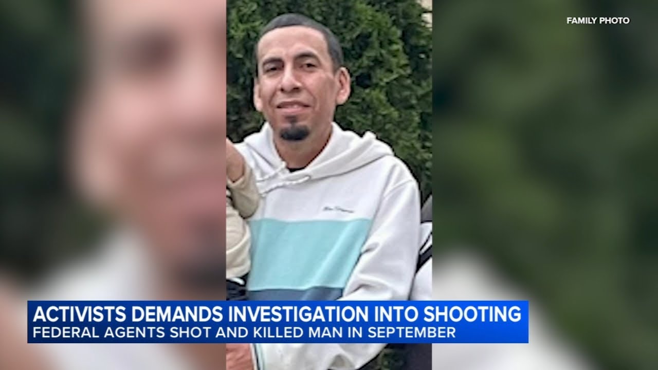 Chicagoans demand FBI investigation into man's ICE shooting death in Franklin Park
