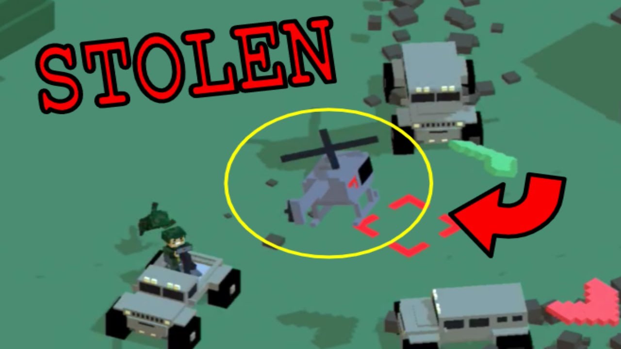 I STOLE A HELICOPTER!!! *NEW* Smashy Road WANTED 2