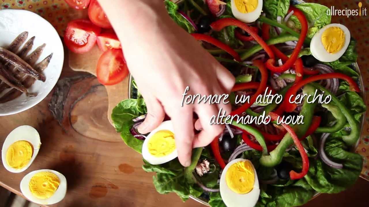 Insalata nizzarda tradizionale - Videoricetta