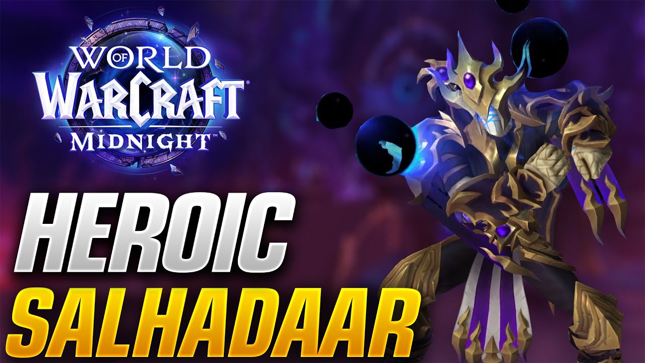 Midnight Beta - The Voidspire | Heroic Fallen-King Salhadaar Raid Testing & Kill