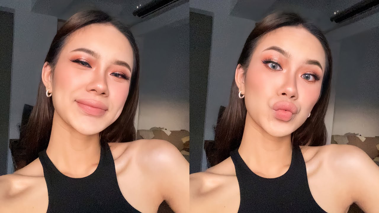我的夏季蜜桃妝容｜Peachy summer look 🍑☀️