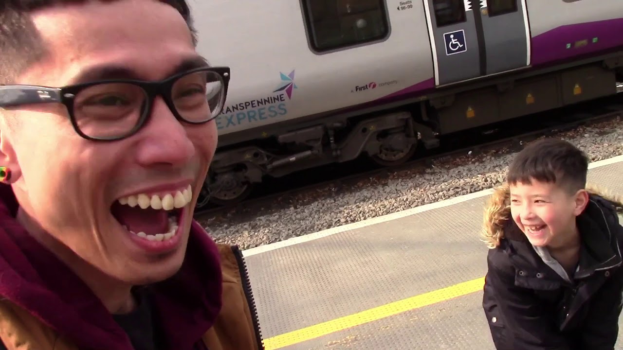 Train Spotting in Carlisle Train Station vlogs 16th of April 2019