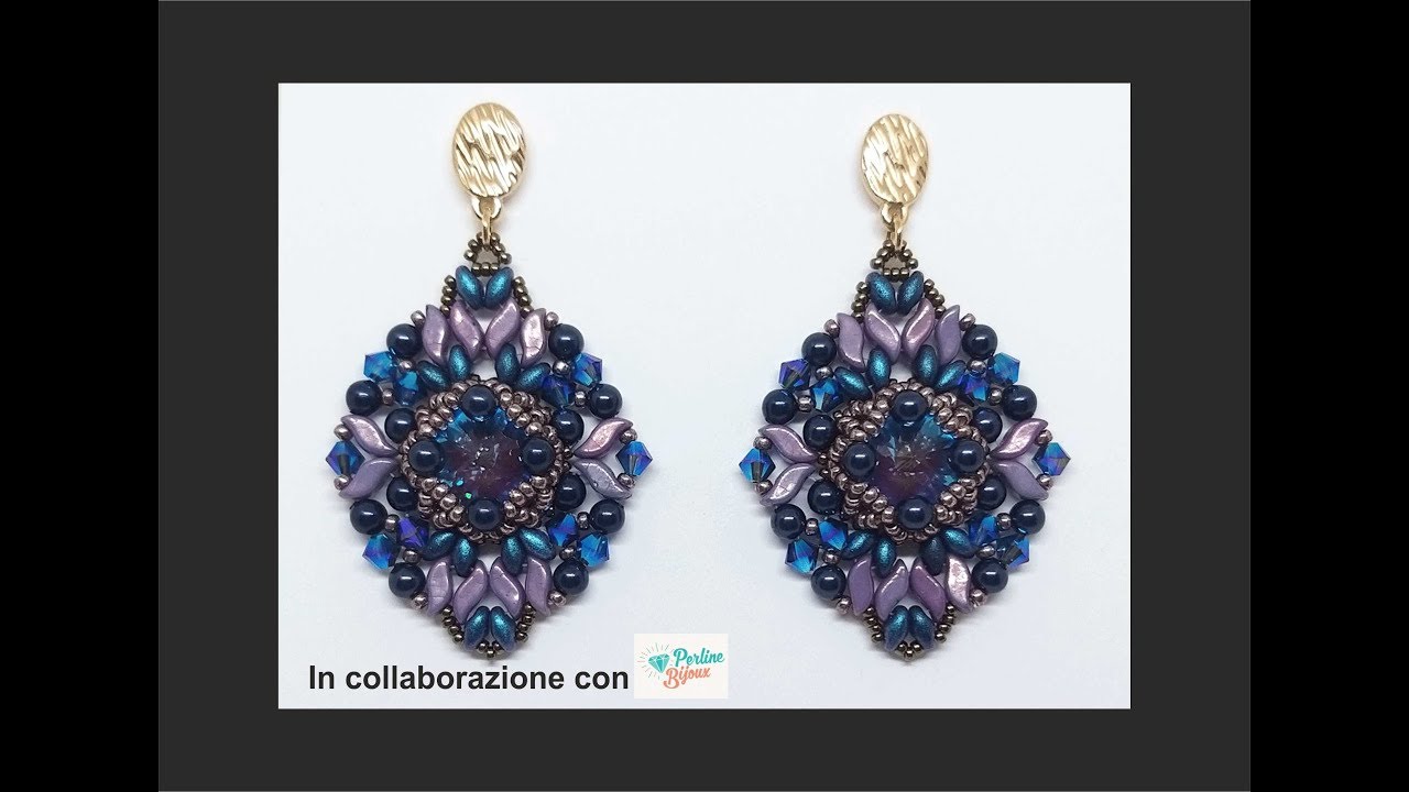 Orecchini Alexander in collaborazione con Perlinebijoux (DIY_Alexander Earrings)