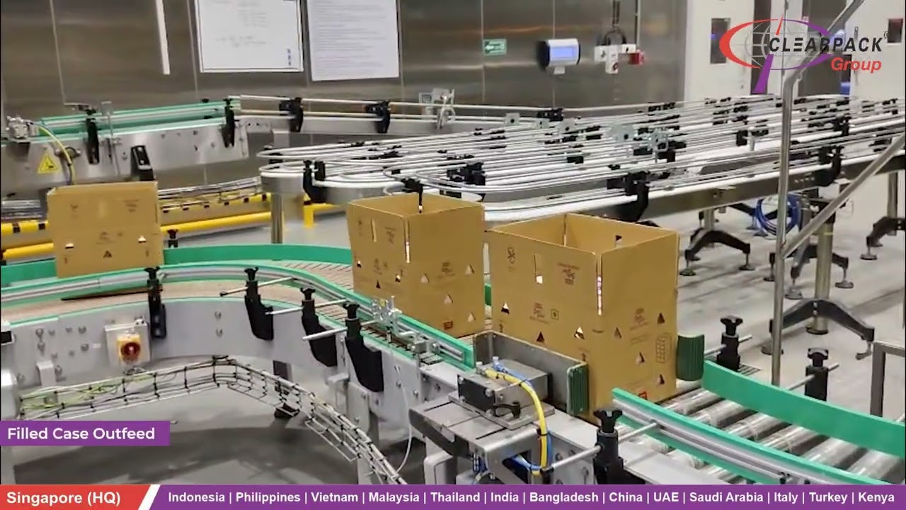 Complete Case Packing and Robotic Palletizing Solutions for Gable Top Cartons- Clearpack Group