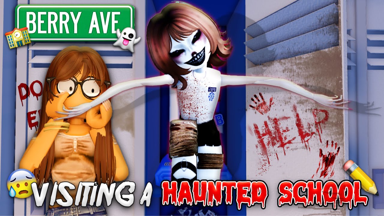 👻👩🏽&zwj;🏫Visiting an HAUNTED SCHOOL at 3AM | Ghost Tales Ep 11 | Berry Avenue VOICED RP