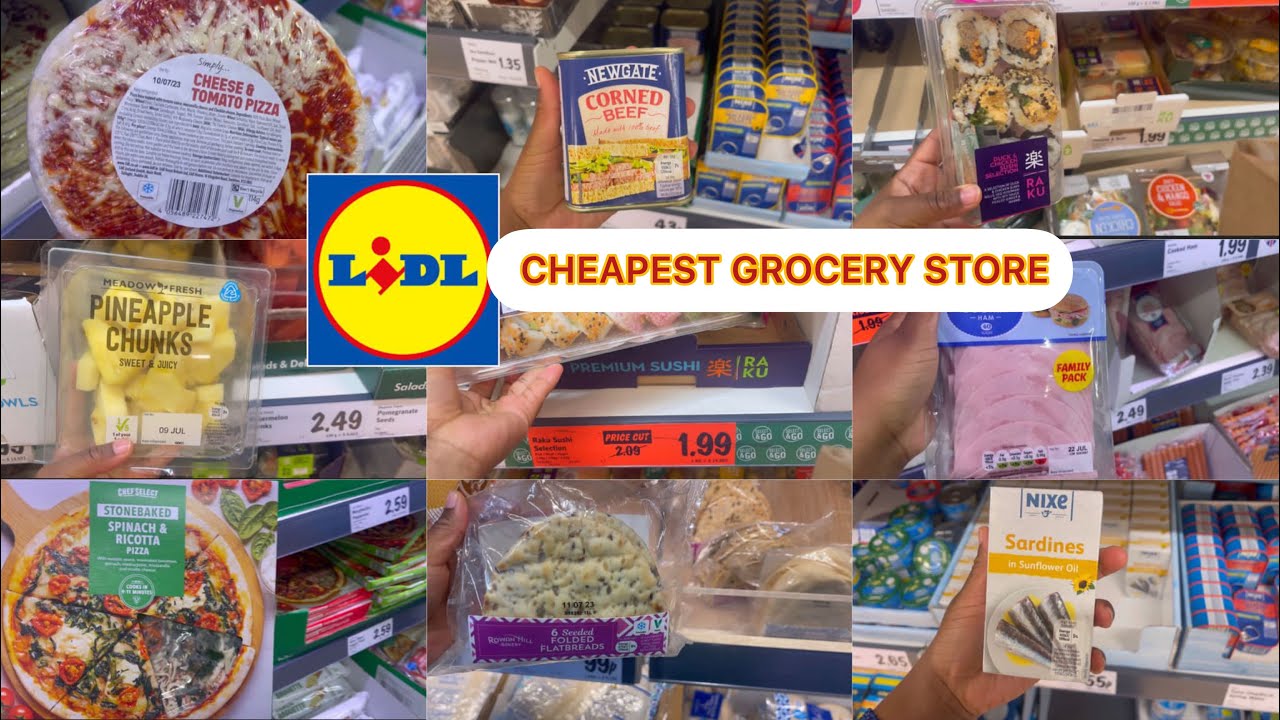 CHEAPEST GROCERY STORE IN THE UK,LIDL CHEAPEST FOOD STORE UK,SHOP WITH ME,BUDGET SHOPPING