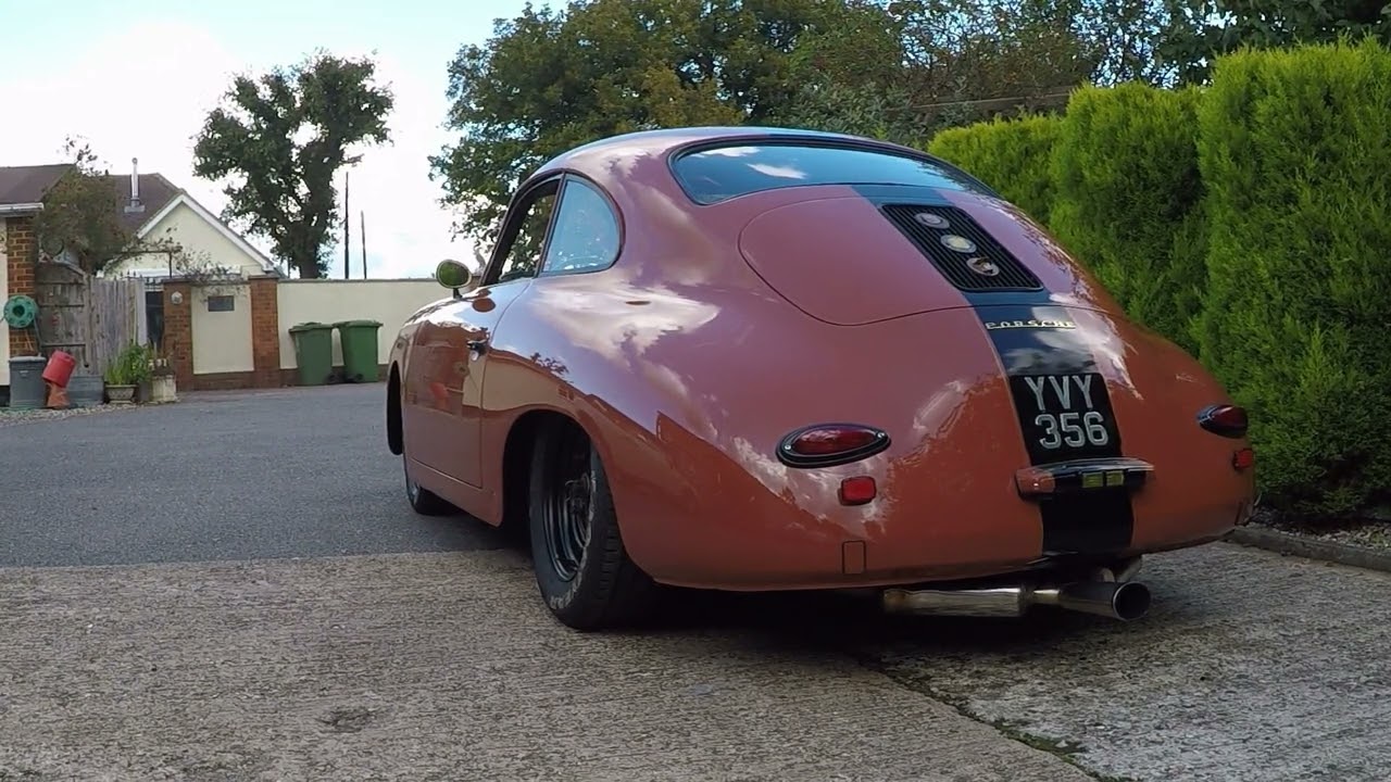 1958 Porsche 356 A outlaw owned by fire bus phil