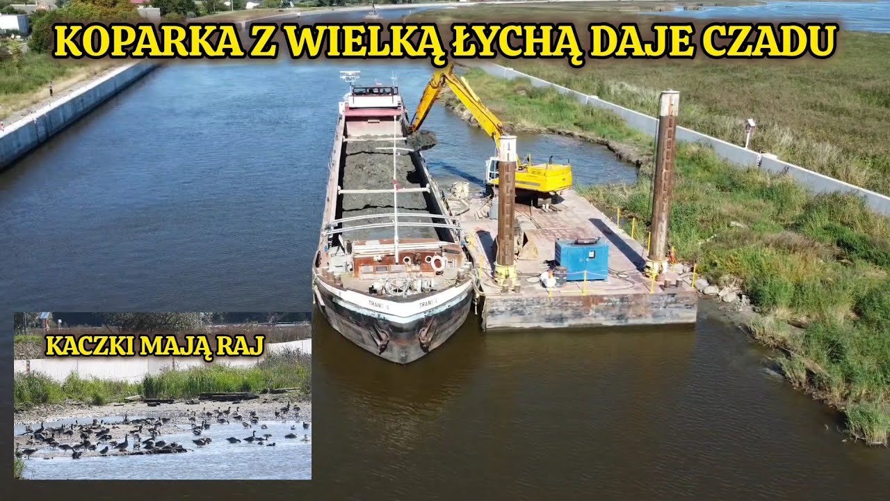 12.09. Piątkowa relacja z prac na rzece Elbląg wraz z komentarzem autorskim.