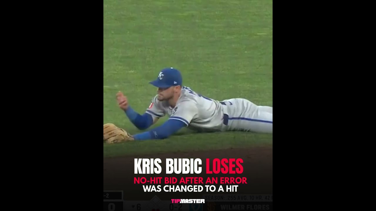 Tough break for Kris Bubic.