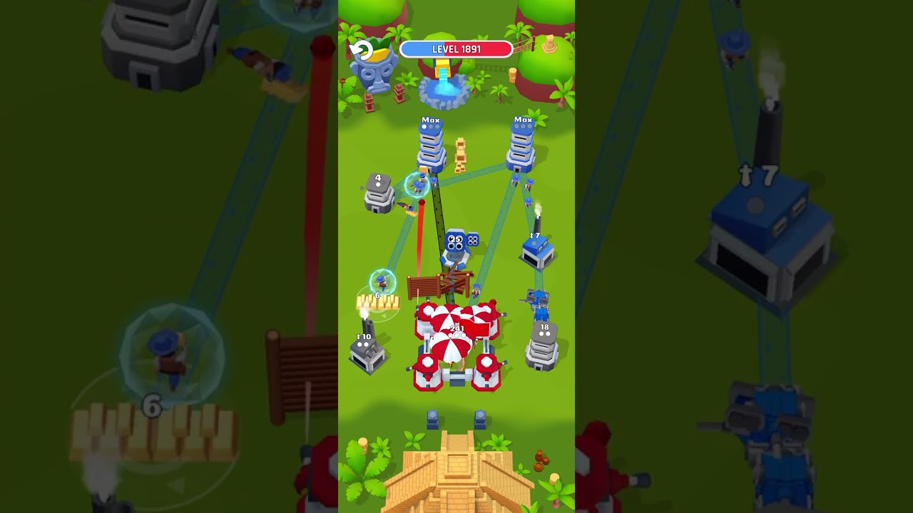 Level 1890 victory 🤩 Tower War | #towerwarchallenge #towerwr