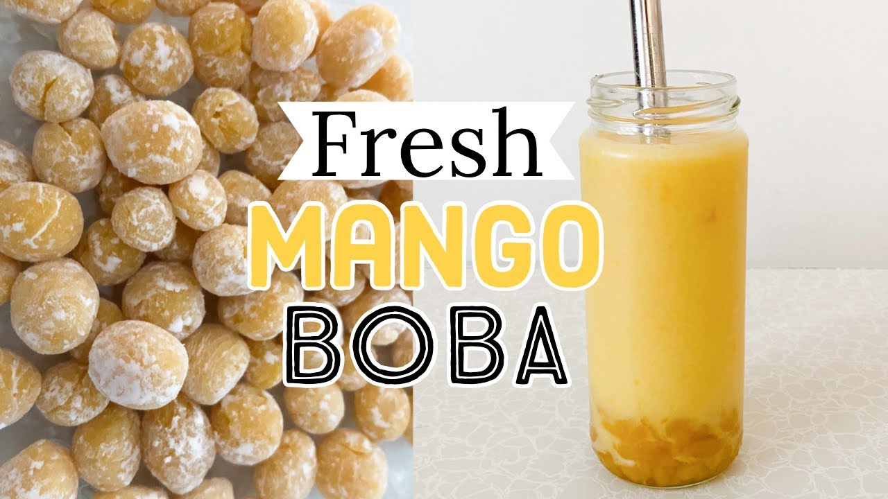 FRESH MANGO BOBA/BUBBLE TEA  | Cia B