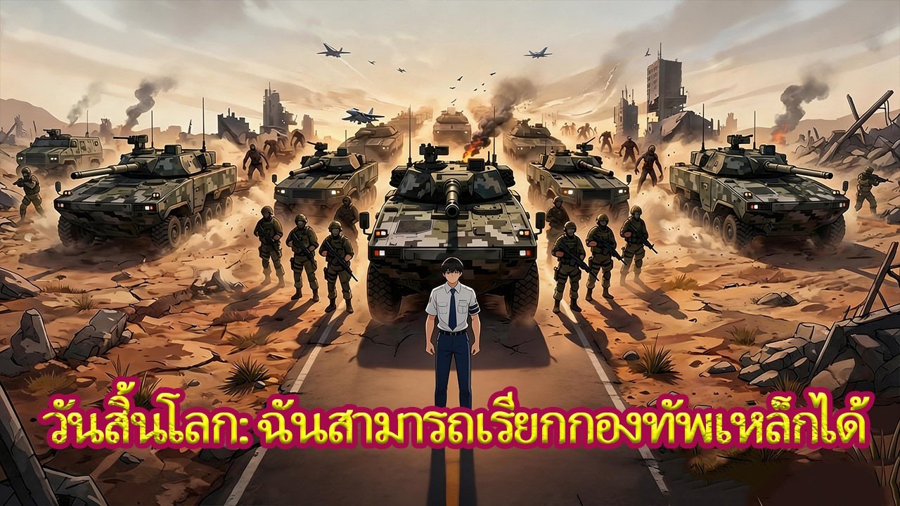 🧟‍♂️เมื่อโลกถูกซอมบี้ยึด เขากลับปลุกพลังเรียกกองทัพทหารสมัยใหม่กวาดล้างทั้งเมือง! ⚔️🔥