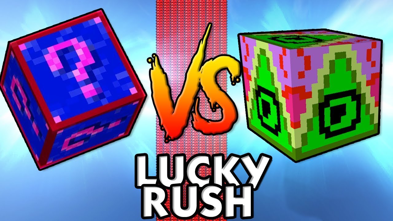 Shade vs Claze Lucky Blocks | Minecraft Lucky Rush