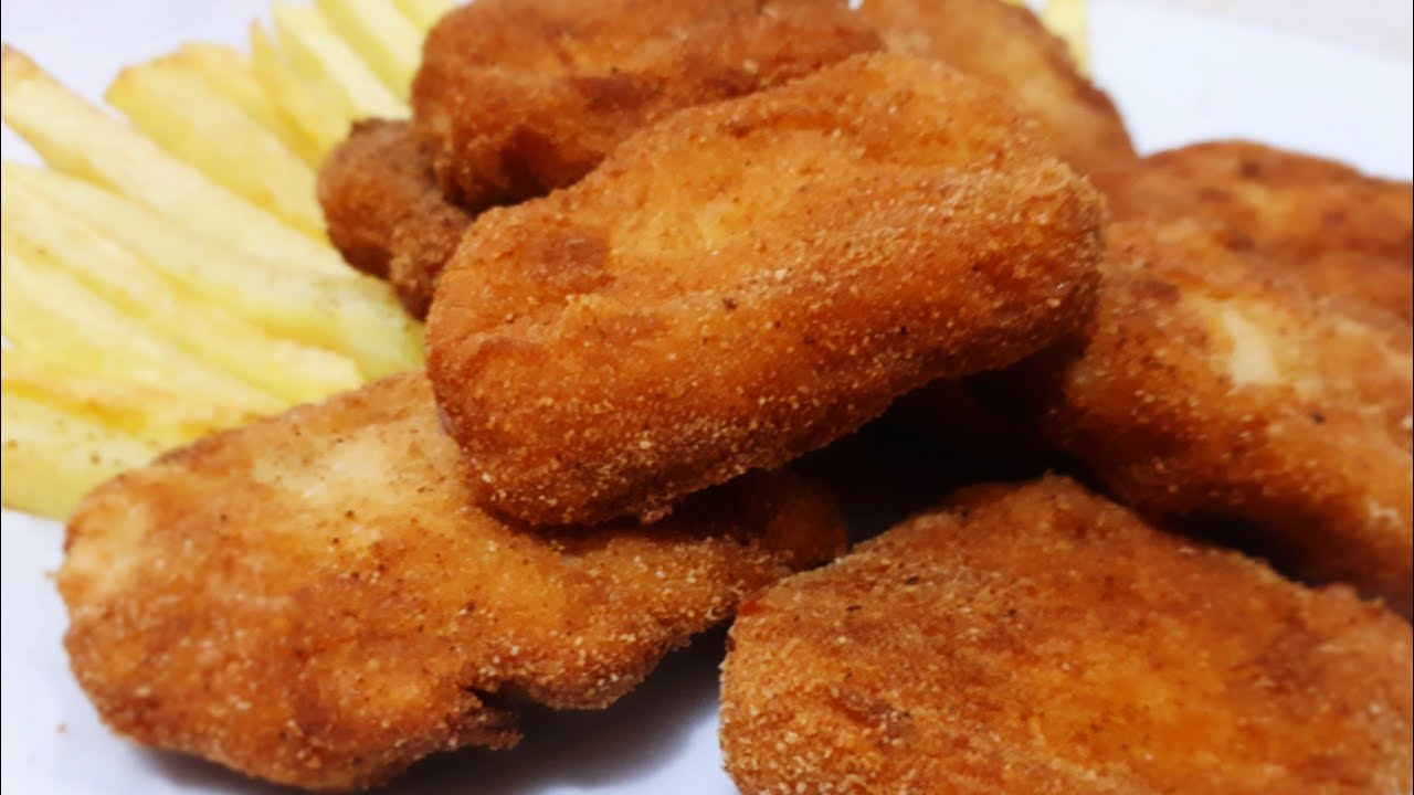 Evde Nagıt(nugget) Nasıl Yapılır ✔dışardan aldığımızdan lezzetli hazır almaya son❗Ev Yapımı Nagıt
