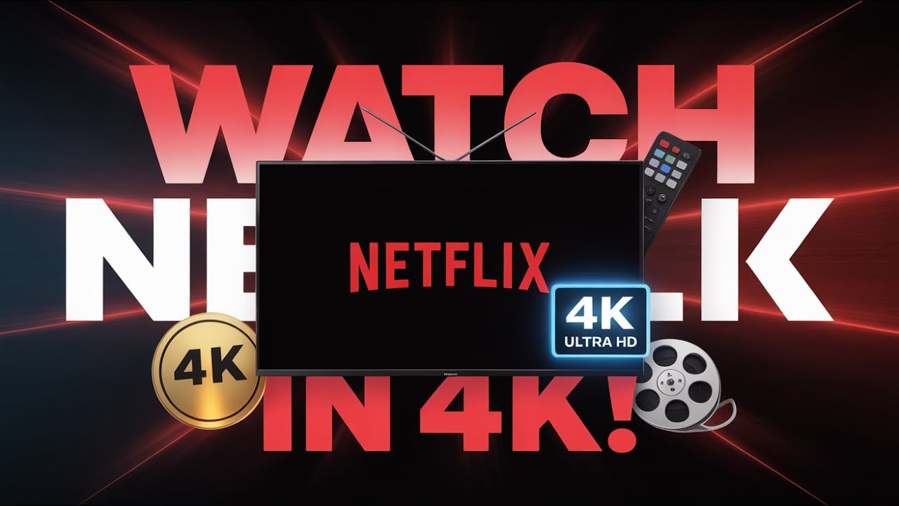 How to Watch Netflix in 4K | Unlock Ultra HD Streaming Quality Easily