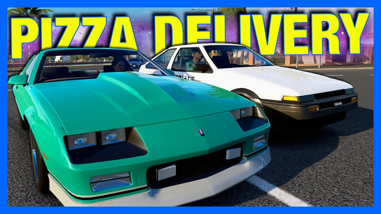 Forza Horizon 3 Online : Pizza Delivery Challenge!!