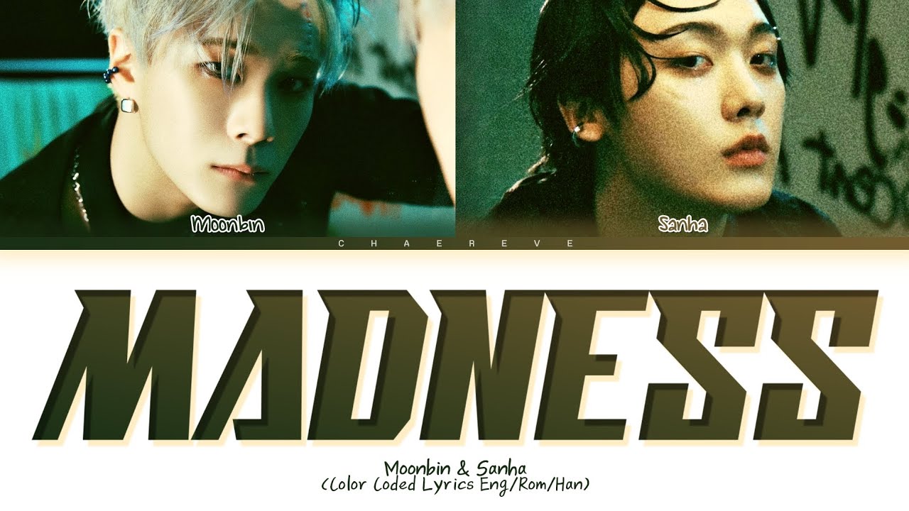 MOONBIN & SANHA 'Madness' Lyrics (Color Coded Lyrics)