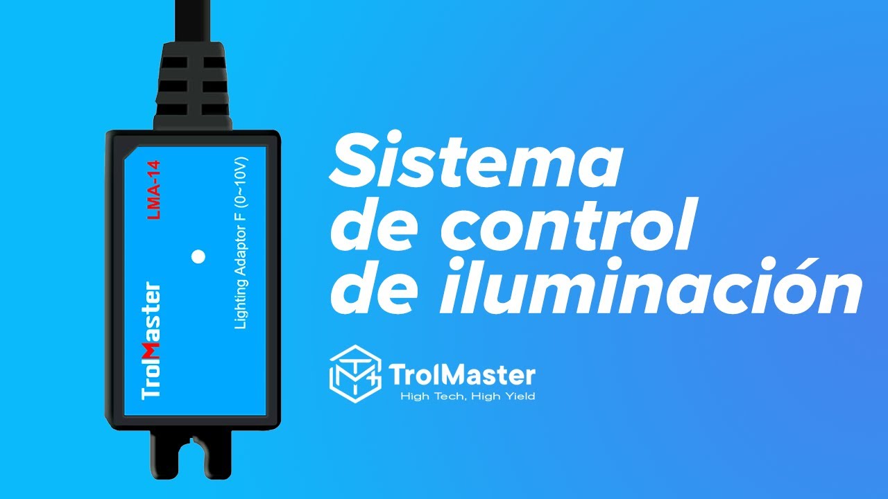 Sistema de control de iluminaci&oacute;n