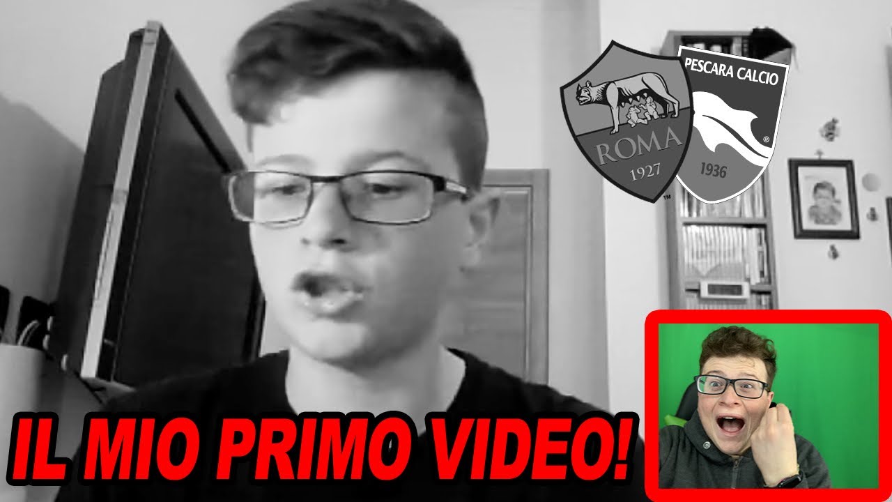REAGISCO AL MIO PRIMO VIDEO SU YOUTUBE “ROMA-PESCARA 1-1” SETTE ANNI DOPO