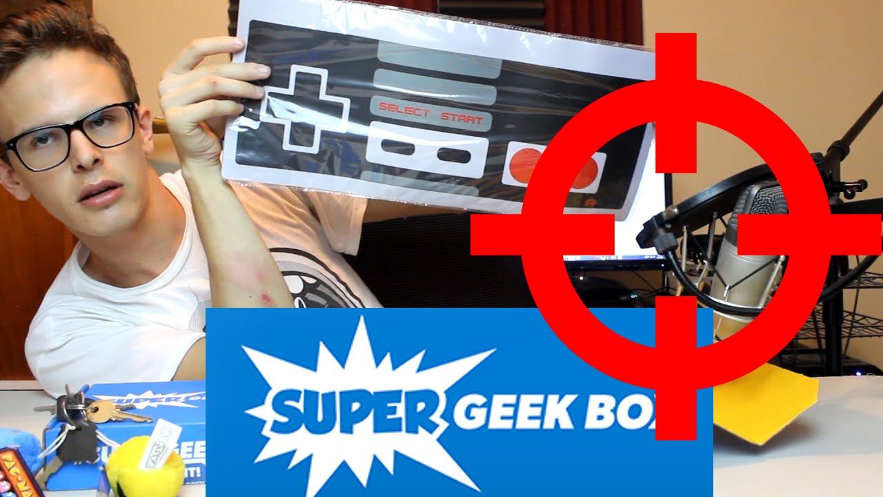 Bad Unboxing - TAKING AIM || Super Geek Box [July 2015]