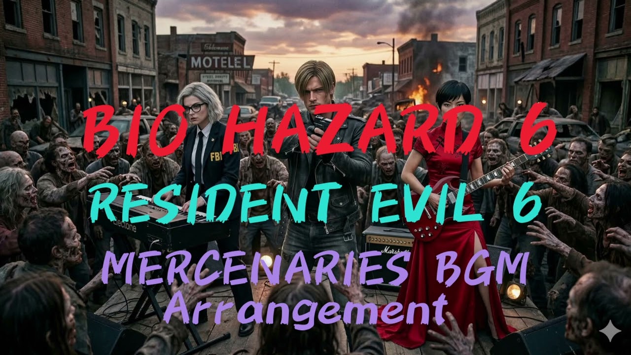 BIO HAZARD6 バイオハザード6 マーセナリーズBGM アレンジ ｜ RESIDENT EVIL 6