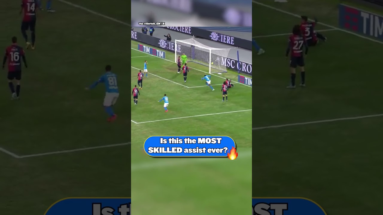 This assist was INSANE ⚽️🔥