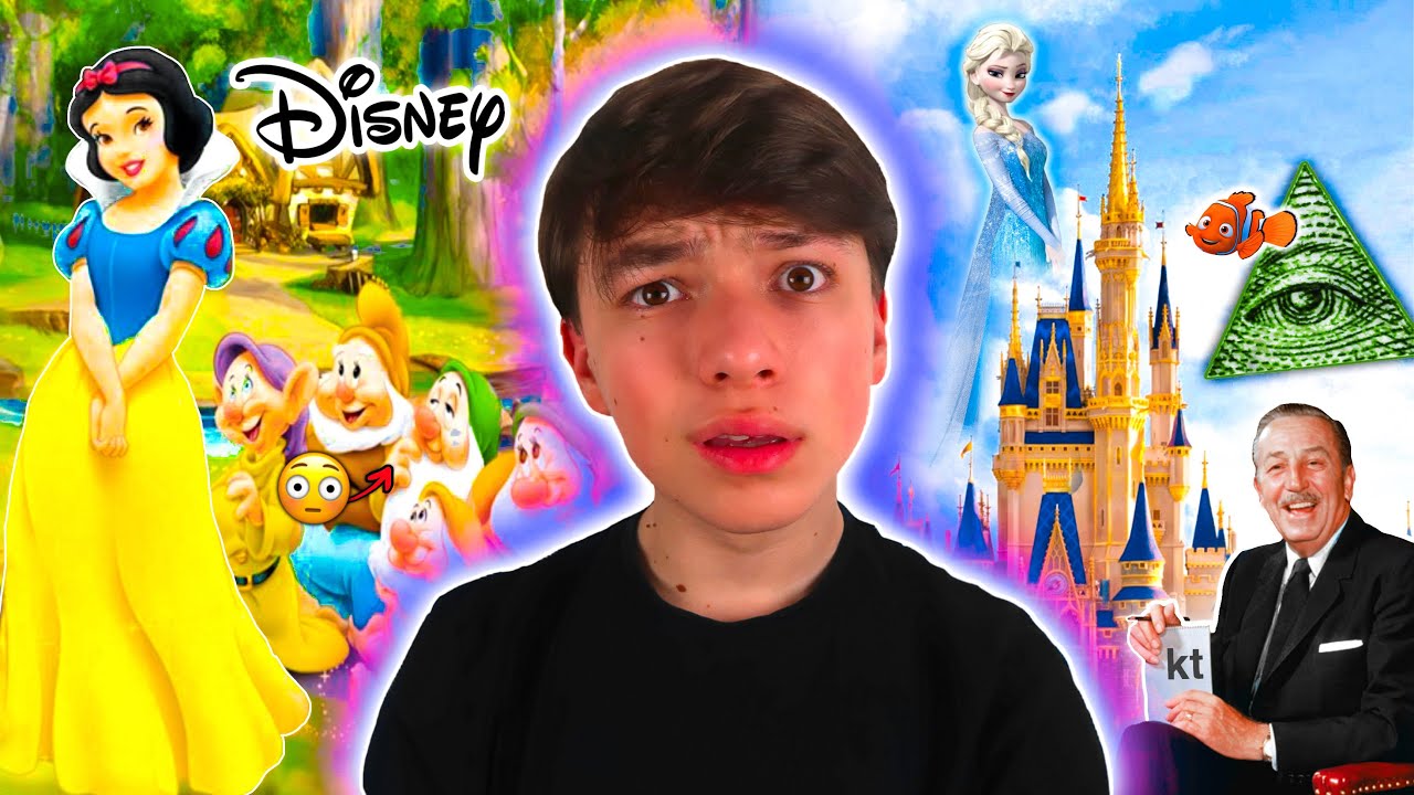 KONSPIRAČNÍ TEORIE DISNEY: Frozen, Walt Disney, Ilumináti, Sněhurka, Nemo a víc! // tadeas