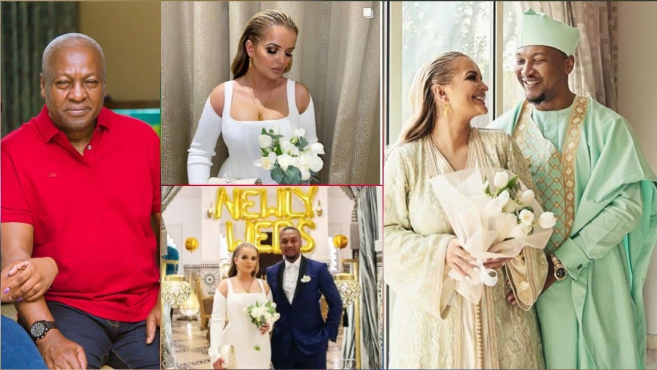 Mahama's Son marries Lavsihly in Dubai to Turkish Lady!