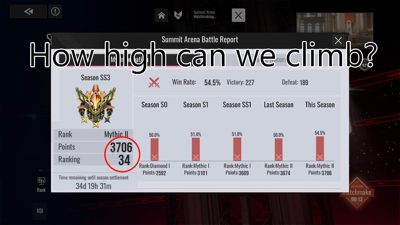 Mythic III just might be doable this season! | Etheria: Restart live RTA session #28