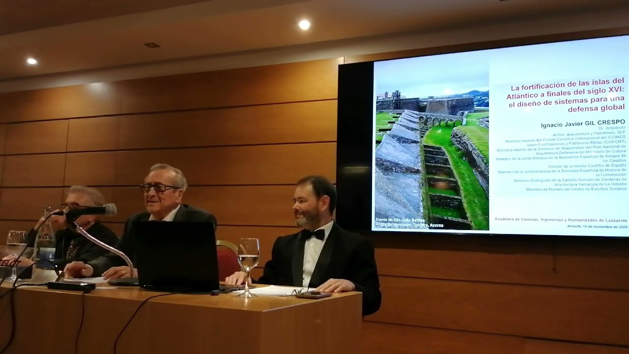 Acto de Toma de Posesión como Académico Correspondiente en las Islas Azares del Dr. Ignacio J. Gil..