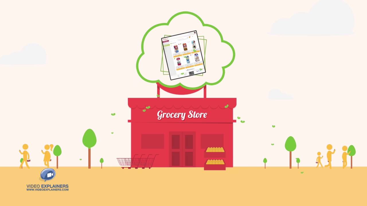 Grocery Price Comparison App | 2D Animation | Video Animation
