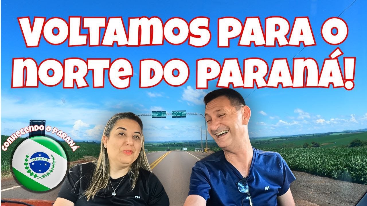 RUMO AO NORTE DO PARANÁ DE CAMPO MOURÃO ATÉ LIDIANÓPOLIS PR