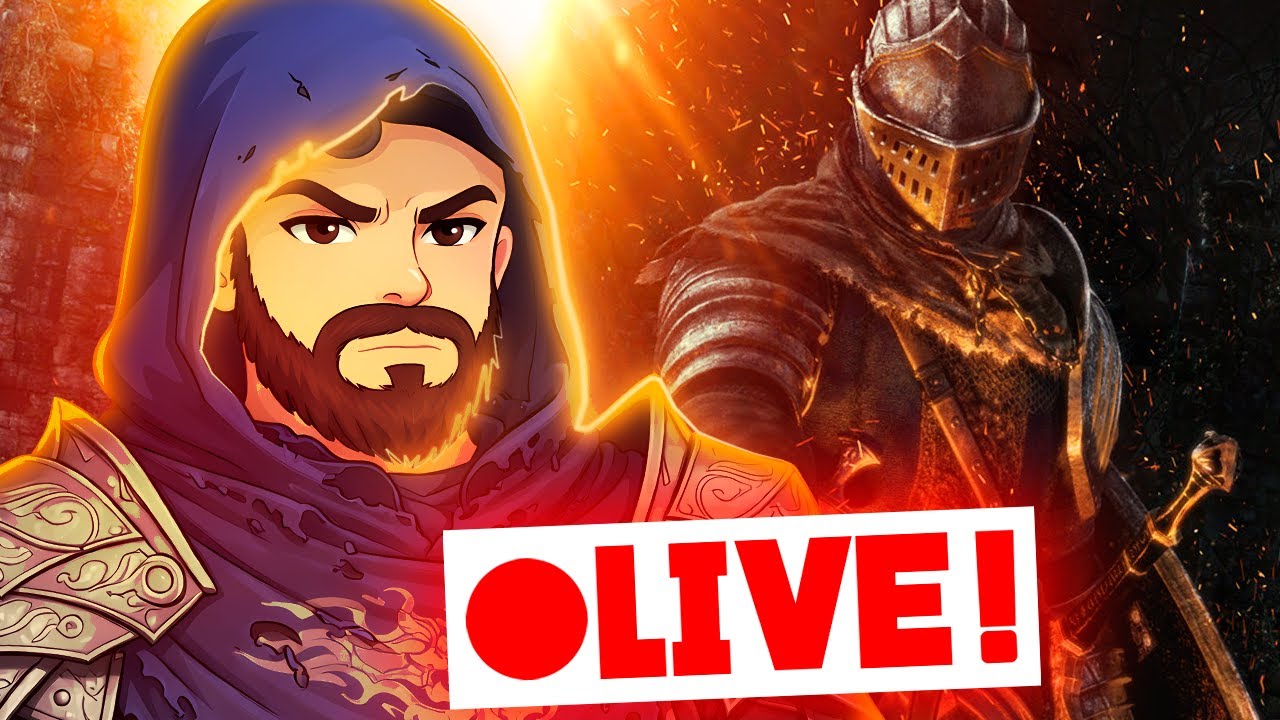 LIVE 🔴 REJOGANDO ESSA MARAVILHA DE JOGO! - Dark Souls 1 Remastered #01