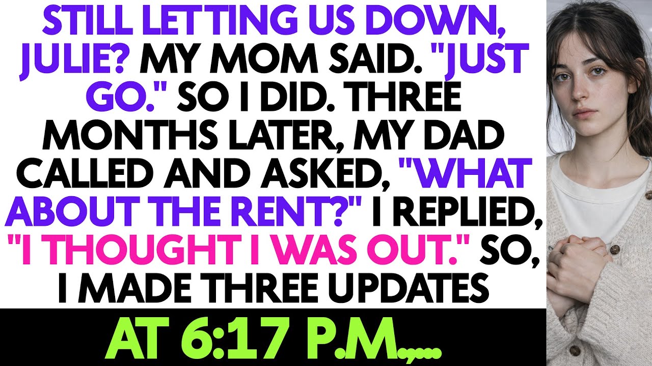 Still Letting Us Down, Julie? My Mom Said. 