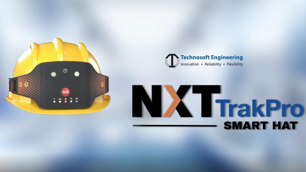 Technosoft Engineering | NXT Trakpro Smart Hat AI-Powered Safety