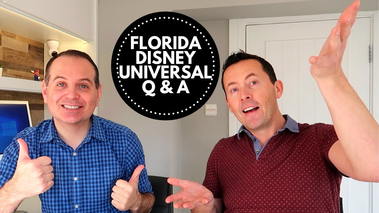 WALT DISNEY WORLD FLORIDA UNIVERSAL STUDIOS QUESTIONS AND ANSWERS